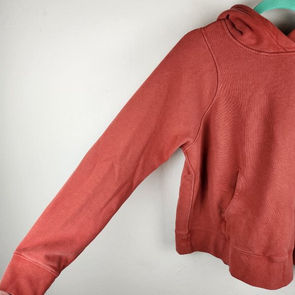 Lululemon Loungeful Hoodie Sweatshirt in Red Rock sz 10 - Picture 5 of 12